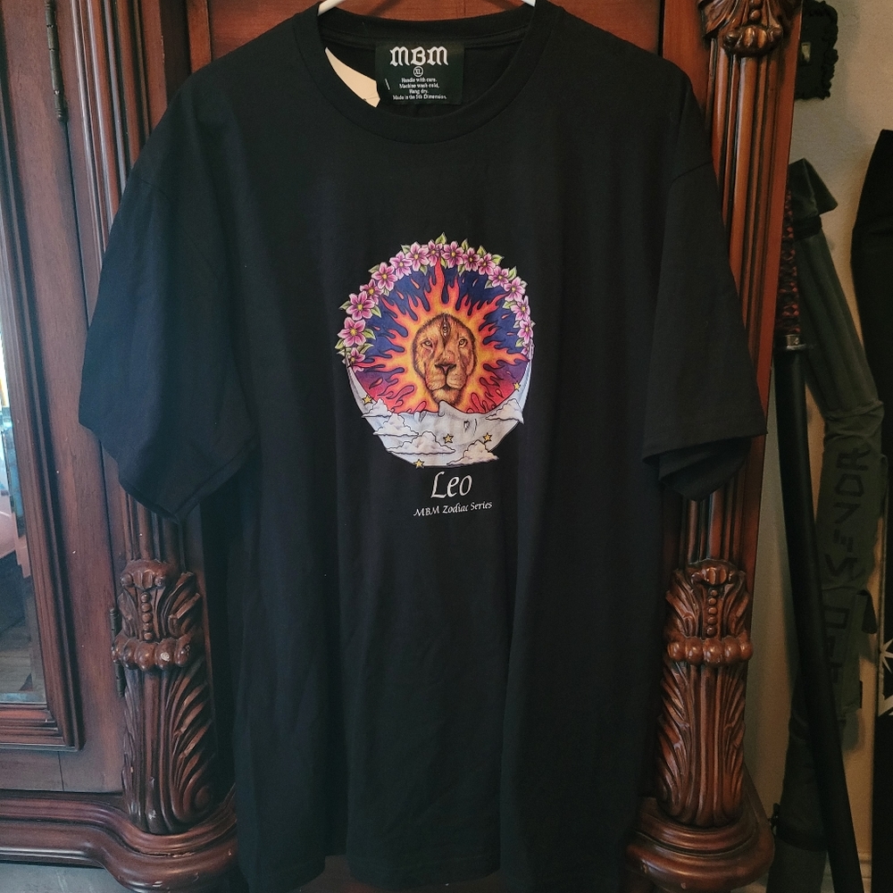 MBM Gallery Leo Lion Zodiac Sign Shirt XL